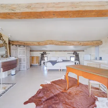 Semesterbostad Le Castel De - Maison D'exception A 10 Minutes De Saint Emilion Castillon-la-Bataille