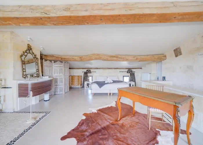 펜션 Le Castel De - Maison D'exception A 10 Minutes De Saint Emilion 카스티용 라 바타이유